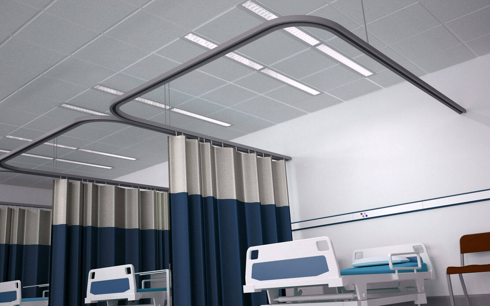 High Dependency Linear Solution - Clinical Lighting